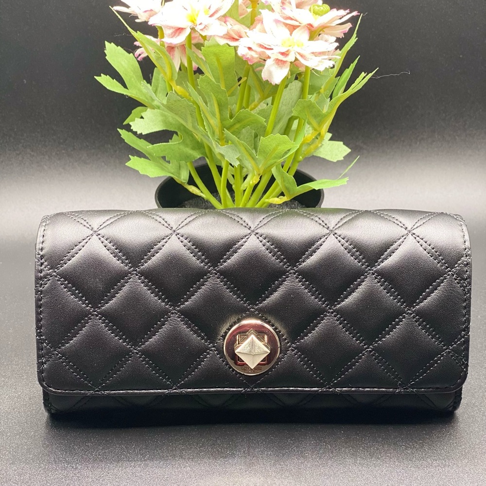 Kate Spade Natalia Large Flap Turnlock Wallet